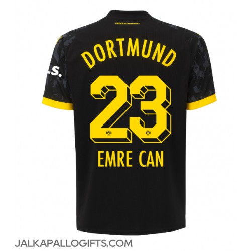 Borussia Dortmund Emre Can #23 Vieraspaita 2023-24 Lyhythihainen